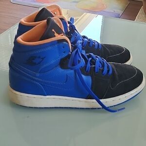Nike Air Jordan 1 Retro High BG Hyper Cobalt Blue Sneakers Size 6.5